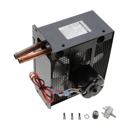 Zerostart Cab & Cargo Heater Model 500 - 24V, 17,500 Btu, 5/8in. 16Mm Hose, Bottom Right Connections 7000505